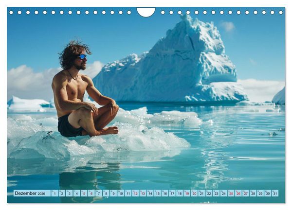 Produktbild: Eisbaden (Wandkalender 2026 DIN A4 quer), CALVENDO Monatskalender