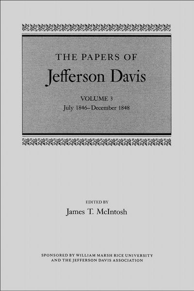 Produktbild: The Papers of Jefferson Davis