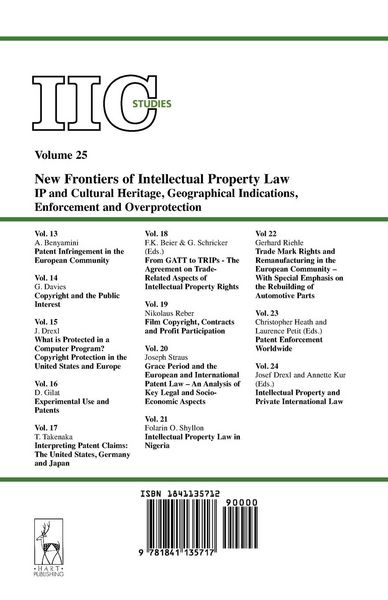 Produktbild: New Frontiers of Intellectual Property Law