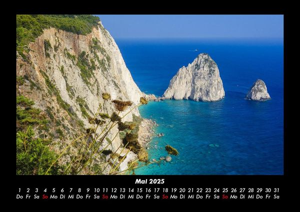 Produktbild: Urlaubsparadies 2025 Fotokalender DIN A3