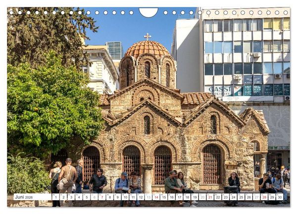 Produktbild: Griechenland - Athen (Wandkalender 2026 DIN A4 quer), CALVENDO Monatskalender