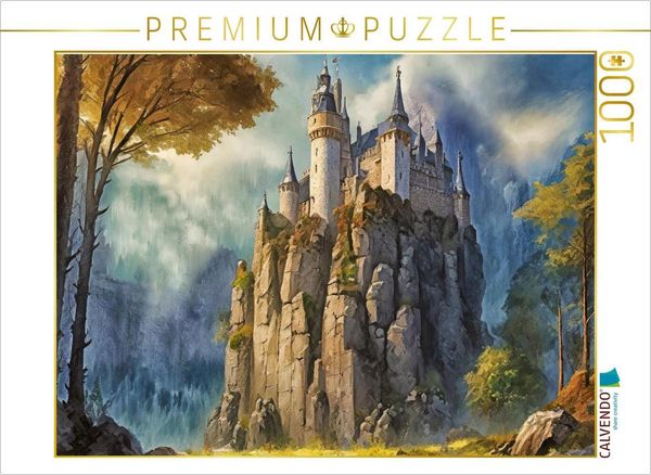 CALVENDO Puzzle Die Felsenburg | 1000 Teile Lege-Größe 64x48cm Foto-Puzzle für glückliche Stunden