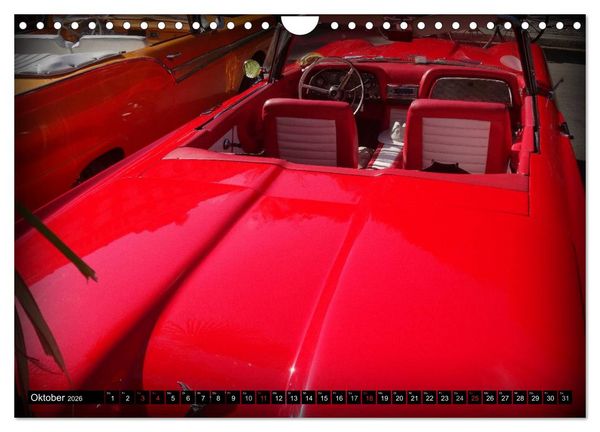 Produktbild: Auto-Legenden: FORD THUNDERBIRD (Wandkalender 2026 DIN A4 quer), CALVENDO Monatskalender