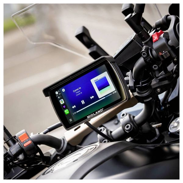 Produktbild: Midland Midland BikePlay Pro, Motorrad Multimedia Motorrad-Navi 12.7 cm 5 Zoll
