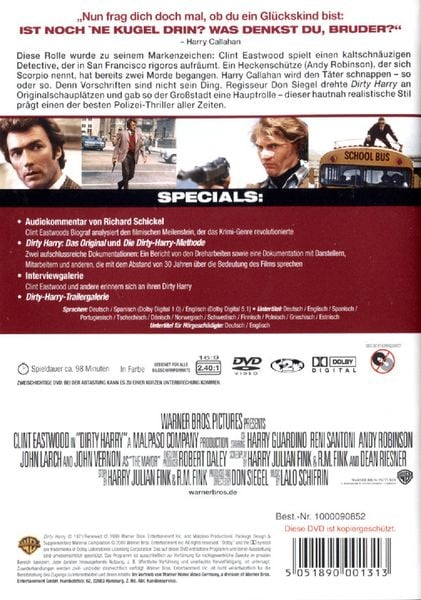 Produktbild: Dirty Harry - Dirty Harry 1