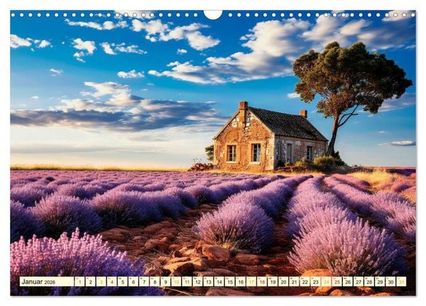 Produktbild: Provence Urlaubstr&auml;ume (Wandkalender 2026 DIN A3 quer), CALVENDO Monatskalender