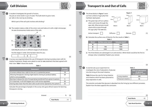 Produktbild: AQA GCSE 9-1 Biology Workbook