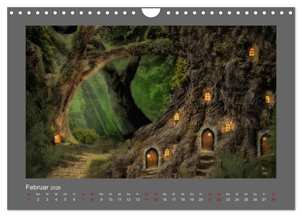 Produktbild: Waldgeheimnisse (Wandkalender 2026 DIN A4 quer), CALVENDO Monatskalender