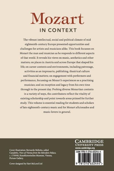 Produktbild: Mozart in Context
