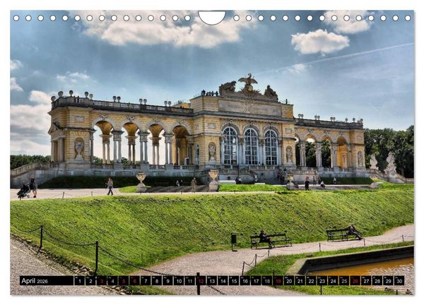 Produktbild: Wien - &Ouml;sterreichs charmante Hauptstadt (Wandkalender 2026 DIN A4 quer), CALVENDO Monatskalender