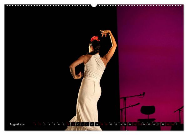 Produktbild: Flamenco. Spanischer Tanz (hochwertiger Premium Wandkalender 2026 DIN A2 quer), Kunstdruck in Hochglanz