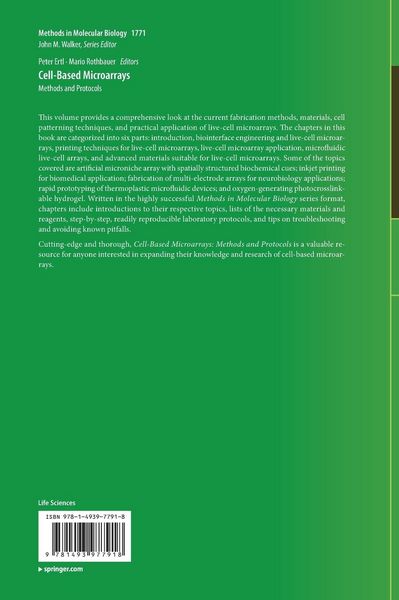 Produktbild: Cell-Based Microarrays