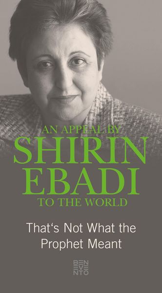 Produktbild: An Appeal by Shirin Ebadi to the world