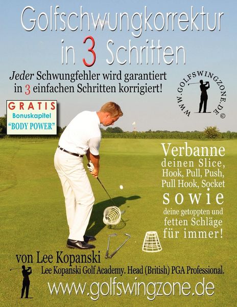 Produktbild: Golfschwungkorrektur in 3 Schritten