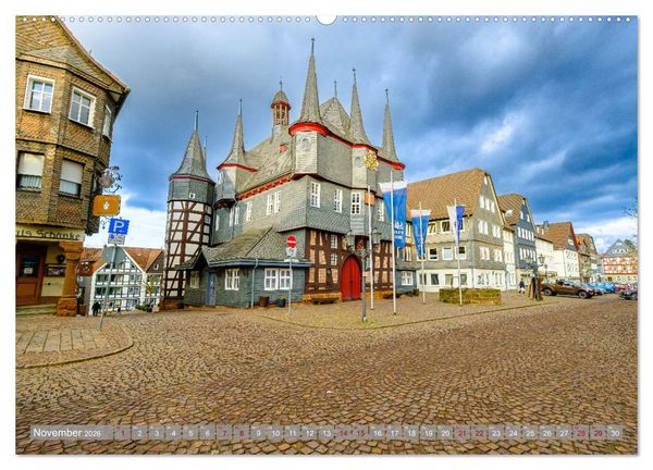 Produktbild: Ein Blick auf Frankenberg an der Eder (Wandkalender 2026 DIN A2 quer), CALVENDO Monatskalender