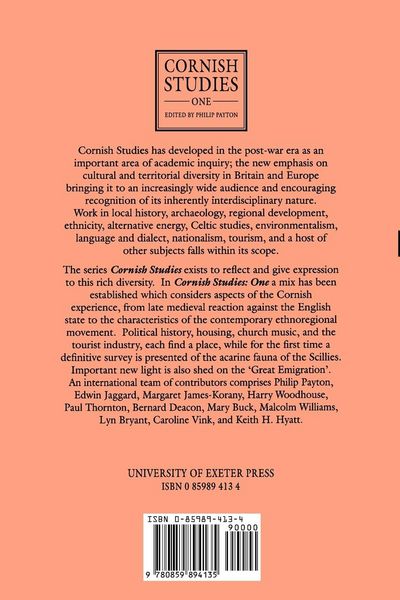 Produktbild: Cornish Studies Volume 1