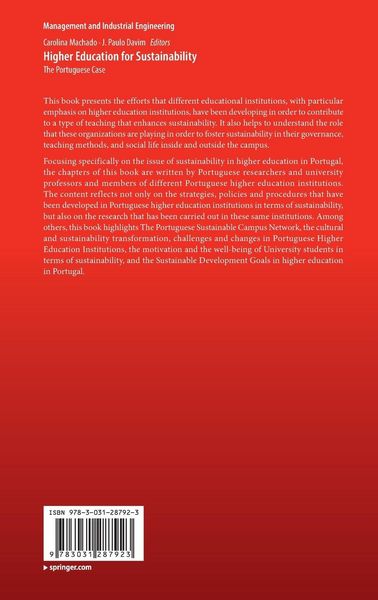 Produktbild: Higher Education for Sustainability