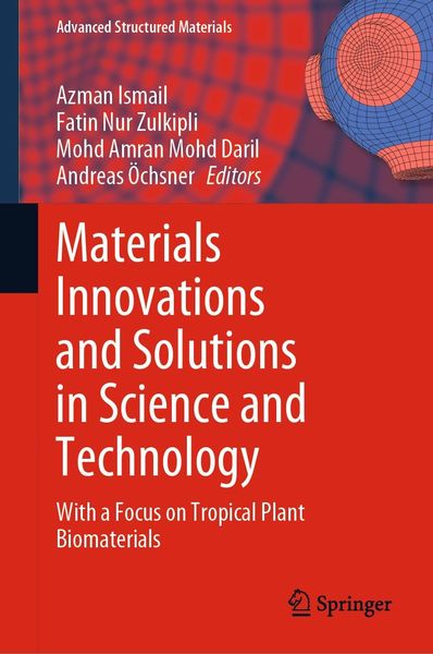 Produktbild: Materials Innovations and Solutions in Science and Technology