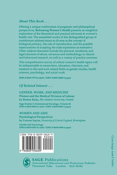 Produktbild: Reframing Women's Health