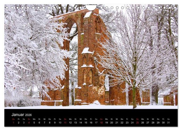 Produktbild: Univerit&auml;ts- und Hansestadt Greifswald (Wandkalender 2026 DIN A4 quer), CALVENDO Monatskalender