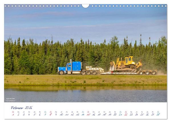 Produktbild: US Cars & Trucks in Alaska (Wandkalender 2026 DIN A3 quer), CALVENDO Monatskalender