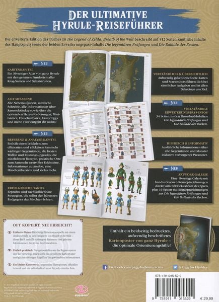 Produktbild: The Legend of Zelda - Breath of the Wild Collector's Edition (L&ouml;sungsbuch)