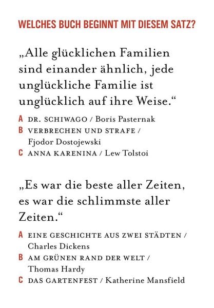 Produktbild: eat.READ.sleep - DAS B&uuml;cher-Quiz