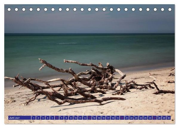 Produktbild: Weststrand Dar&szlig; (Tischkalender 2027 DIN A5 quer), CALVENDO Monatskalender