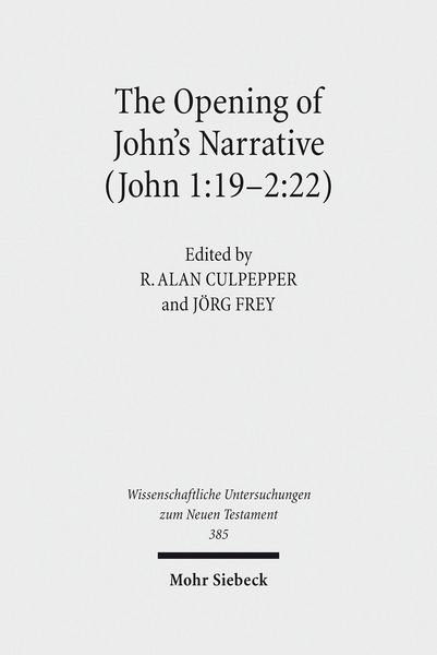 Produktbild: The Opening of John's Narrative (John 1:19-2:22)