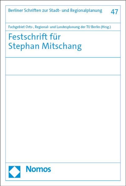Produktbild: Festschrift f&uuml;r Stephan Mitschang
