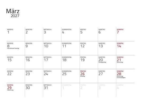 Produktbild: Katzen 2027 Eintragkalender