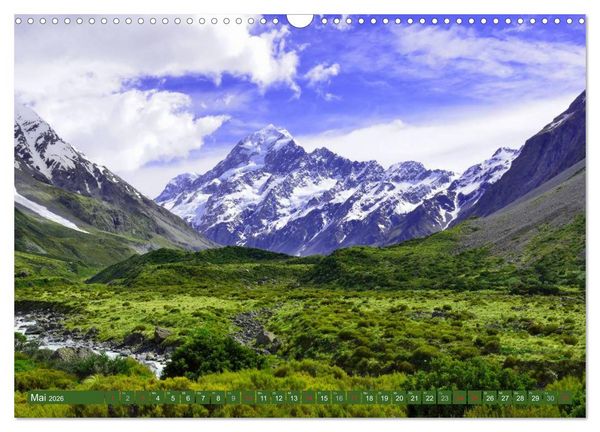 Produktbild: Neuseeland &bull; Impressionen (Wandkalender 2026 DIN A3 quer), CALVENDO Monatskalender