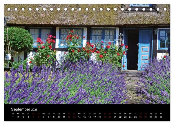 Produktbild: Segelsommer - D&auml;nische S&uuml;dsee (Tischkalender 2026 DIN A5 quer), CALVENDO Monatskalender