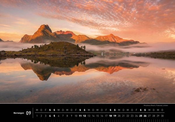 Produktbild: Norwegen Premiumkalender 2027