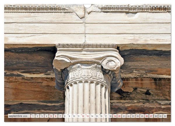 Produktbild: Gr&egrave;ce antique et Architecture (Calendrier mural 2026 DIN A3 vertical), CALVENDO calendrier mensuel
