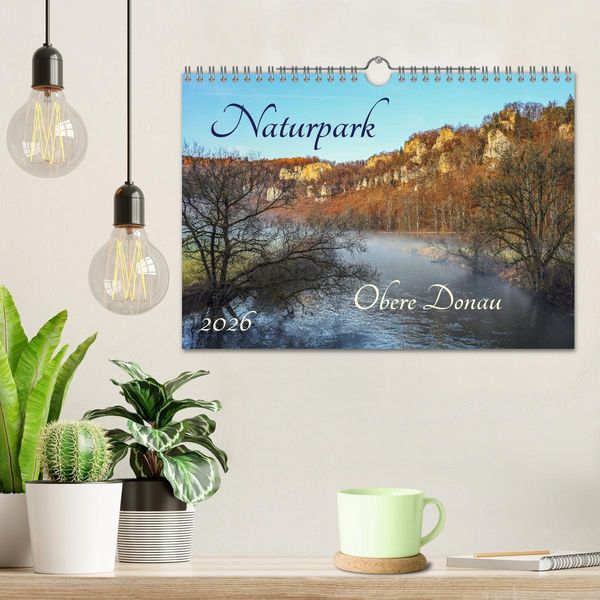 Produktbild: Naturpark Obere Donau (Wandkalender 2026 DIN A4 quer), CALVENDO Monatskalender