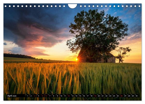Produktbild: Bayerische Landschaften (Wandkalender 2026 DIN A4 quer), CALVENDO Monatskalender