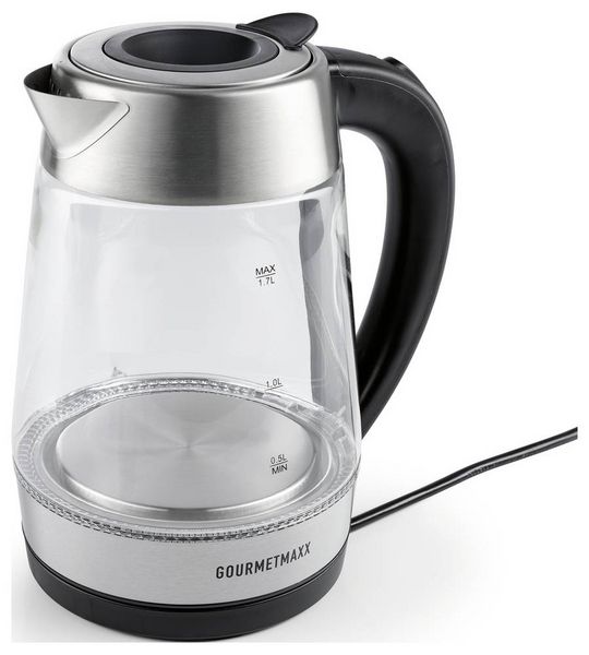 Produktbild: GourmetMaxx Wasserkocher Fassungsverm&ouml;gen: 1.7l