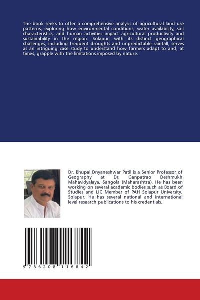 Produktbild: Agricultural Land Use Patterns in Solapur District
