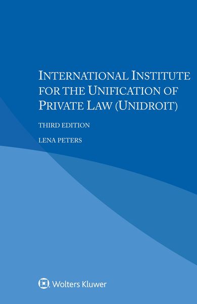 Produktbild: International Institute for the Unification of Private Law (UNIDROIT)
