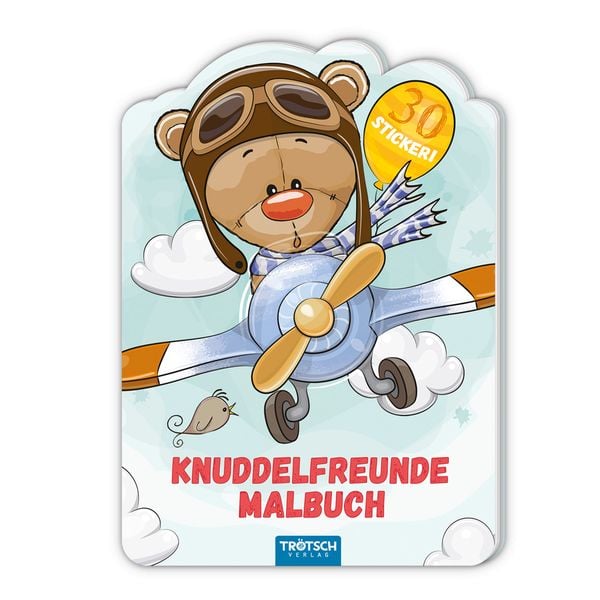 Produktbild: Tr&ouml;tsch Malbuch Knuddelfreunde-Malbuch