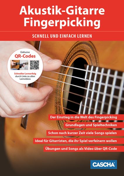 Produktbild: Akustik-Gitarre Fingerpicking - Schnell und einfach lernen