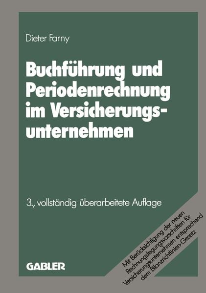 Produktbild: Buchf&uuml;hrung und Periodenrechnung im Versicherungsunternehmen