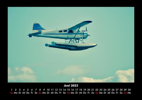 Produktbild: Flugzeuge 2025 Fotokalender DIN A3
