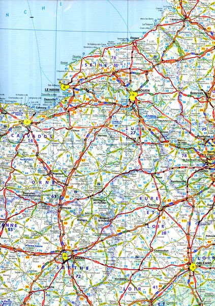 Michelin Frankreich 2023 (plastifiziert)