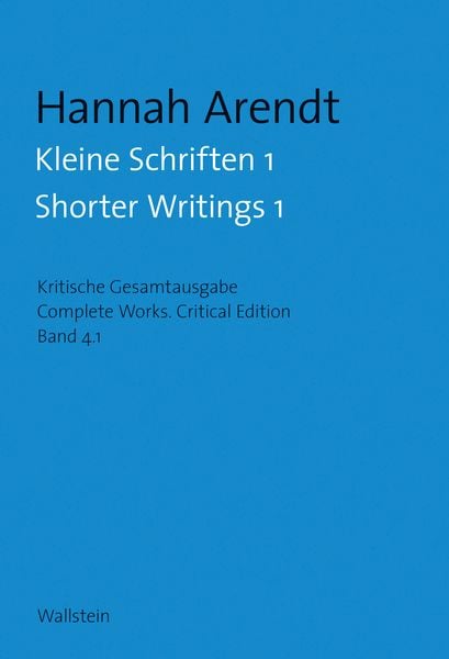 Produktbild: Kleine Schriften I / Shorter Writings I