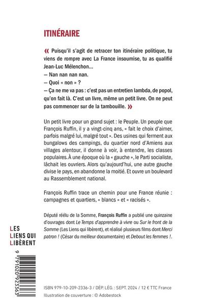 Produktbild: Itin&eacute;raire : ma France en entier, pas &agrave; moiti&eacute;