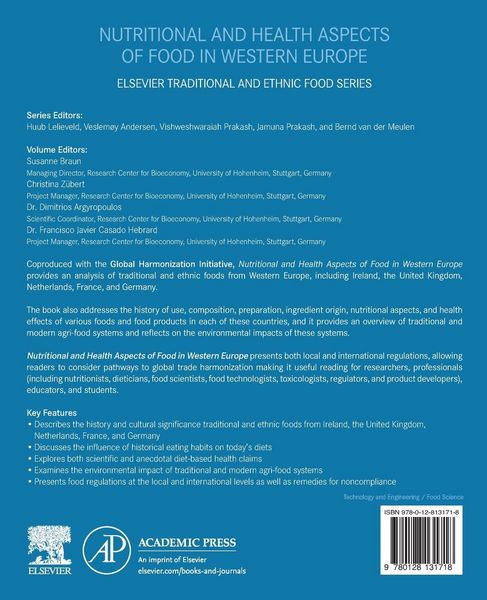 Produktbild: Nutritional and Health Aspects of Food in Western Europe