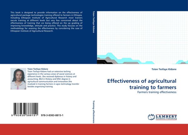 Produktbild: Effectiveness of agricultural training to farmers