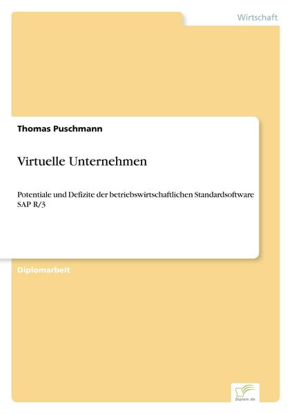 Produktbild: Virtuelle Unternehmen